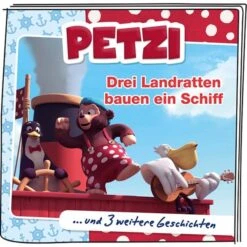 Tonies Petzi - Drei Landratten Bauen Ein Schiff, Spielfigur -Tonies Tonies Petzi Drei Landratten bauen ein Schiff Spielfigur@@1se2tt2l 3