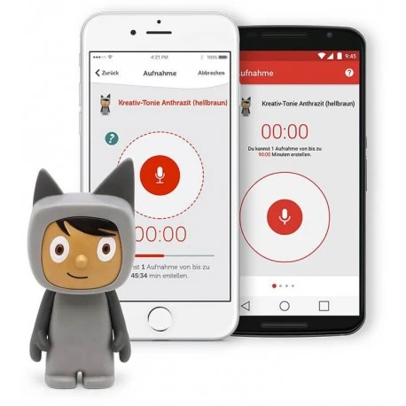 Tonies® Kreativ-Tonie - Anthrazit (hellbraun) 4 Tonies® Kreativ-Tonie - Anthrazit (hellbraun) – Bild 2